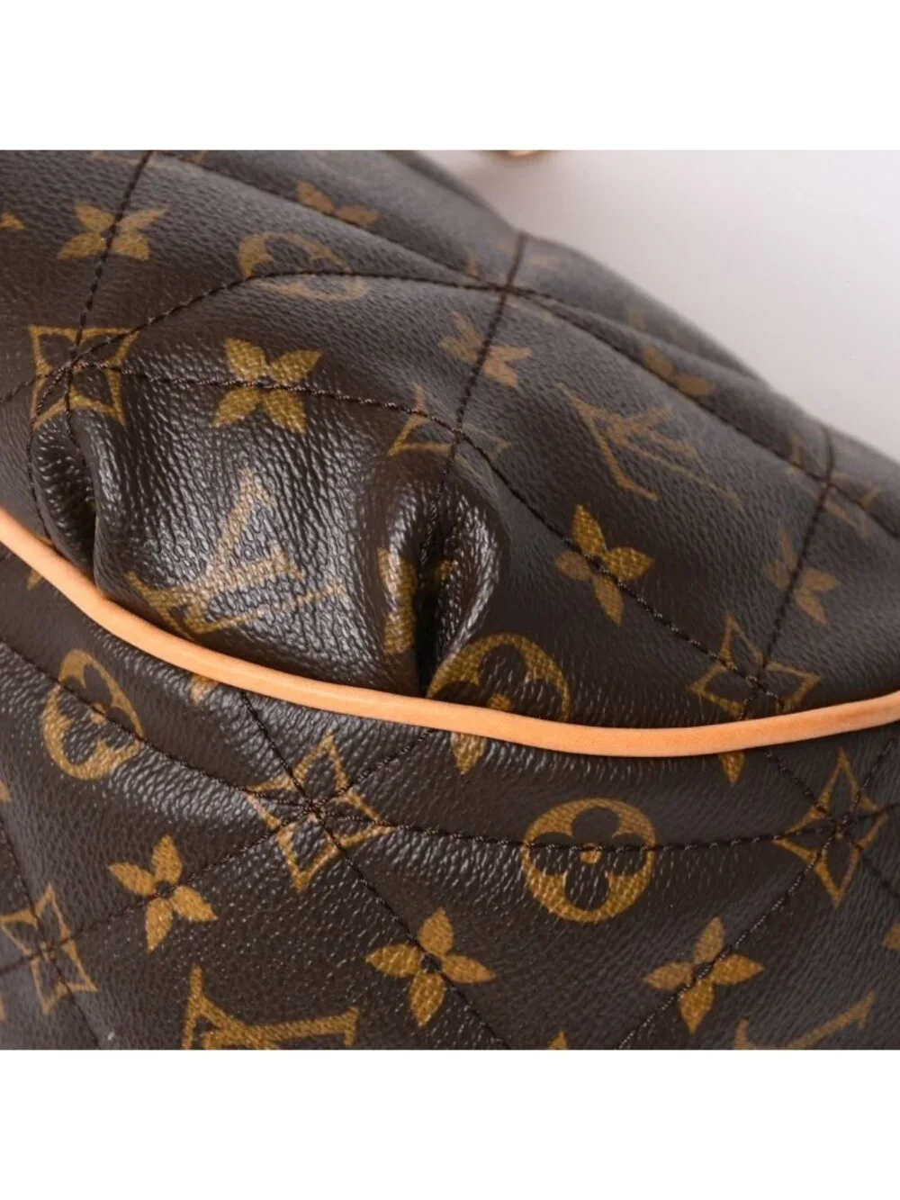 Louis Vuitton Monogram City Bag GM Bag Gold